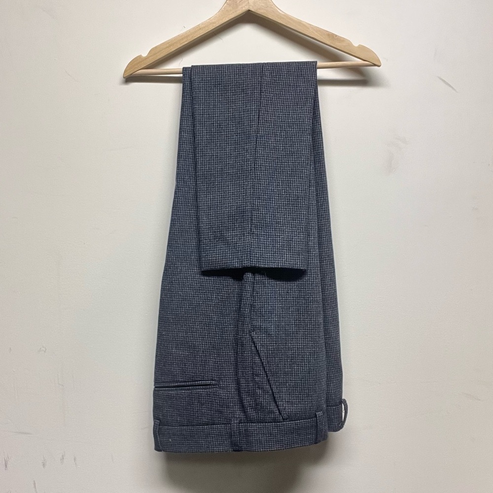 Percival Gray Checkered Trousers